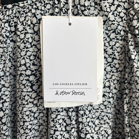 NWT & Other Stories Long Sleeves Mini Dress, Size L - Picture 16 of 16